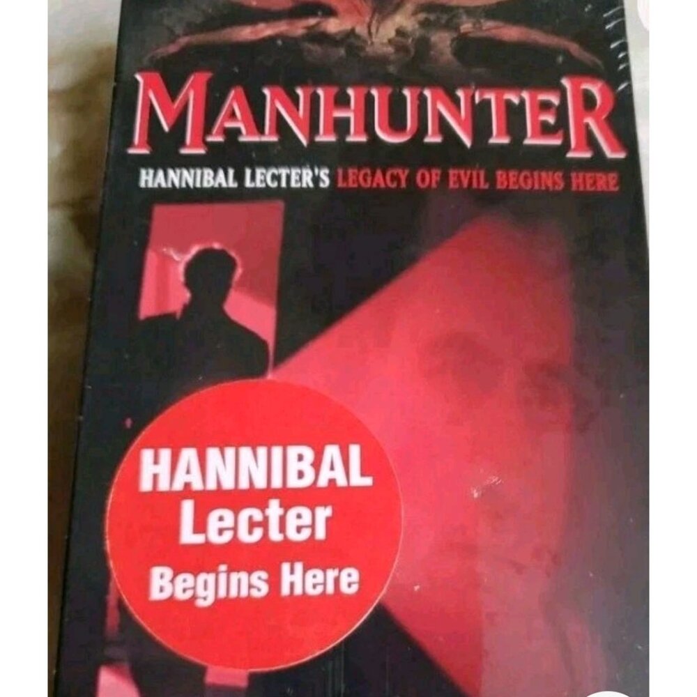 VHS Manhunter Hannibal Lector begins Rare VHS Sealed
